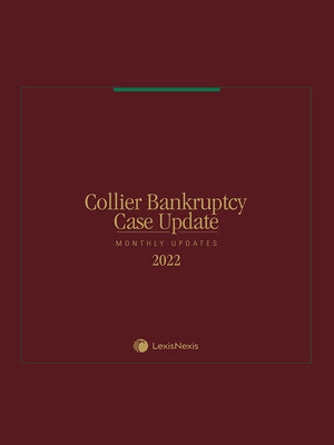 cover image of Collier Bankruptcy Case Update